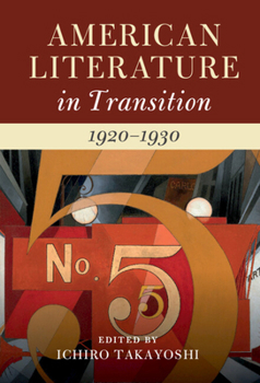 American Literature in Transition, 1920-1930 - Book  of the American Literature in Transition
