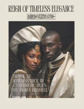 REIGN OF TIMELESS ELEGANCE: BLACK AI RENAISSANCE IN CYBERNETIC HUES - PICTURE COFFEE TABLE BOOK BY FIONA RUSSELL