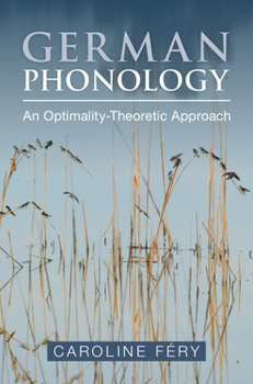 Paperback German Phonology: An Optimality-Theoretic Approach Book