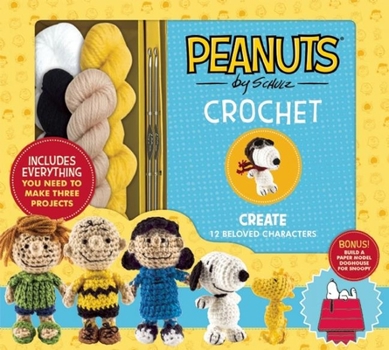Paperback Peanuts Crochet Book