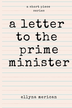 Paperback A letter to the prime minister Book