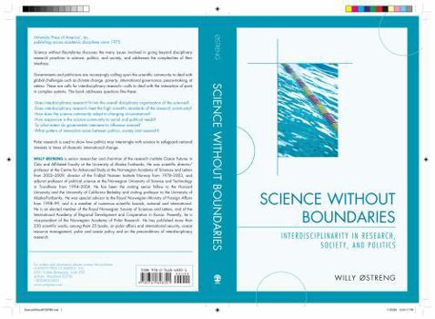 Hardcover Science without Boundaries: Interdisciplinarity in Research, Society and Politics Book