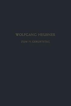 Paperback Festschrift Zum 75. Geburtstag: Gewidmet Von Seinen Schülern, Freunden Und Kollegen [German] Book