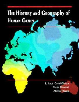 Hardcover The History and Geography of Human Genes Book