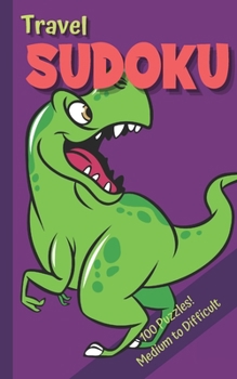 Paperback Travel Sudoku: Sudoku Medium to Hard Book