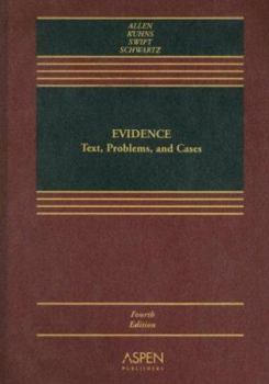 Hardcover Evidence: Text, Problems, and Cases Book