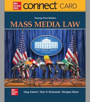 Misc. Supplies Connect Access Card for Mass Media Law Book