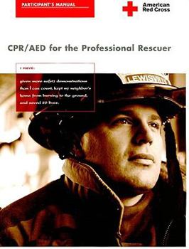 Paperback CPR/AED for the Professional Rescuer Participant's Manual Book