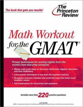 Paperback Math Workout for the GMAT Book