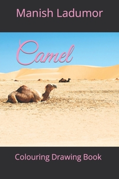 Paperback Camel: Colouring Drawing Book