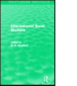 Paperback International Bond Markets (Routledge Revivals) Book