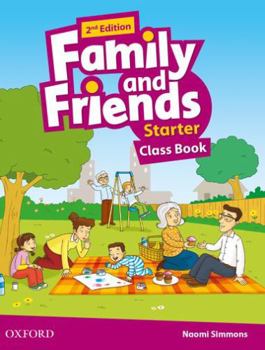 Paperback Family and Friends 2nd Edition Starter. Class Book Pack Revise Edition Book