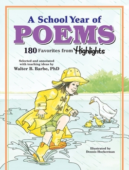 Paperback A School Year of Poems: 180 Favorites from Highlights Book