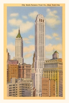 Paperback Vintage Journal City Bank, Farmers Trust Building Book