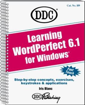 Paperback Learning WordPerfect 6.1 for Windows Book