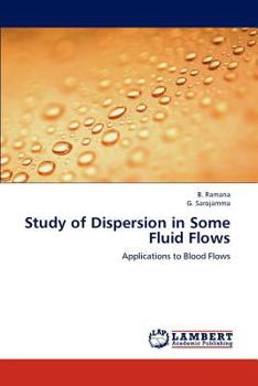 Paperback Study of Dispersion in Some Fluid Flows Book