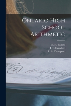 Paperback Ontario High School Arithmetic [microform] Book