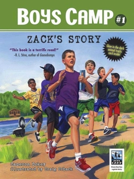 Hardcover Boys Camp: Zack's Story Book