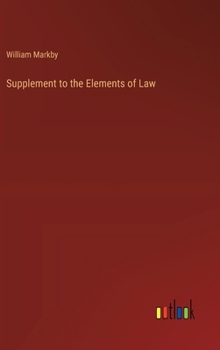 Hardcover Supplement to the Elements of Law Book