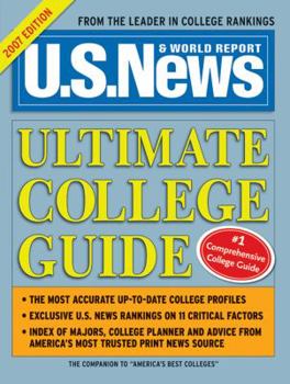 Paperback U.S. News Ultimate College Guide Book