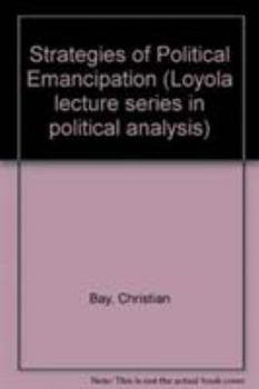 Hardcover Strategies of Political Emancipation Book