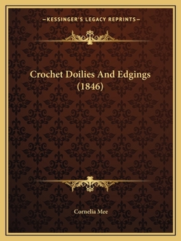 Paperback Crochet Doilies And Edgings (1846) Book