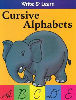 Paperback Cursive Alphabets Book