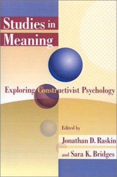 Paperback Studies in Meaning 1: Exploring Constructivist Psychology Book