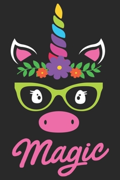 Magic (Unicorn Journal Notebook): unicorn journal, unicorn notebook, unicorn journal amazon, unicorn journal with lock, unicorn journal for girls, ... of activity , unicorn journal sketchbook