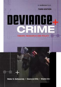 Paperback Deviance and Crime: Theory, Research and Policy Book