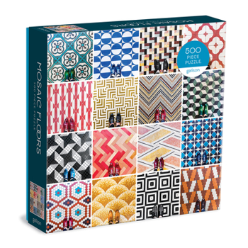 Game Mosaic Floors 500 Piece Puzzle Book