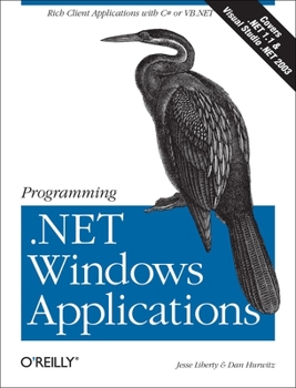Paperback Programming .Net Windows Applications Book