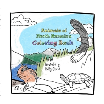 Paperback Animals of North America Coloring Book