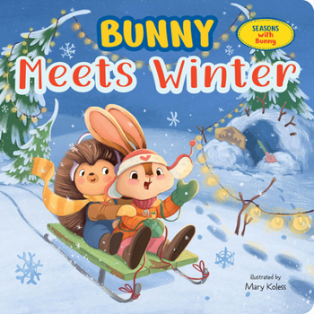 Board book Bunny Meets Winter Book