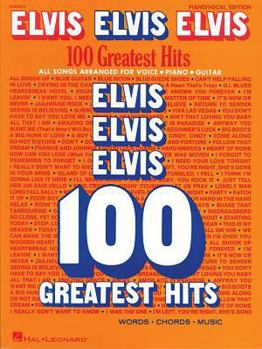 Paperback Elvis Elvis Elvis - 100 Greatest Hits Book