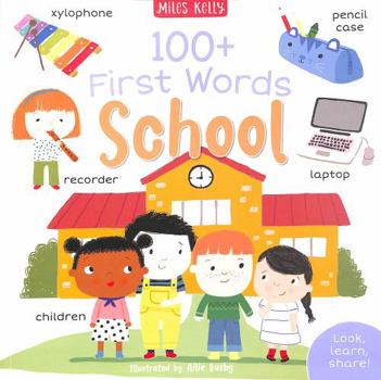 Paperback 100+ First Words: School Book