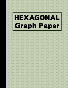 Paperback Hexagonal Graph Paper: Small Hexes Notebook Green Book