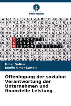 Paperback Offenlegung der sozialen Verantwortung der Unternehmen und finanzielle Leistung [German] Book