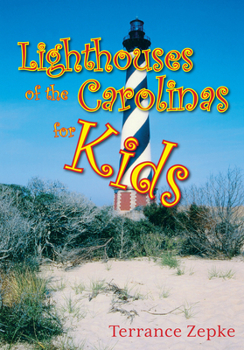 Paperback Lighthouses of the Carolinas for Kids Book