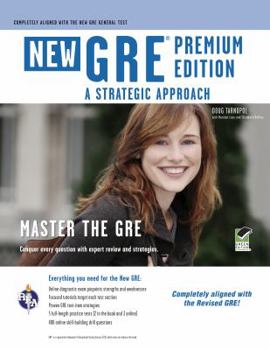 Paperback New GRE, Premium Edition: A Strategic Approach [With Access Code] Book