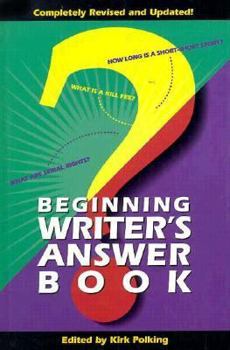 Hardcover Beginning Writer's Answer Book