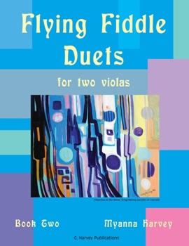Paperback Flying Fiddle Duets for Two Violas, Book Two Book