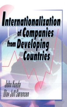 Hardcover Internationalization of Companies from Developing Countries Book