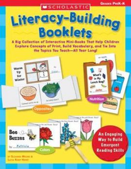 Paperback Literacy-Building Booklets: PreK-K Book