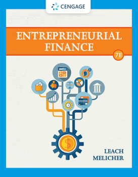 Hardcover Entrepreneurial Finance Book