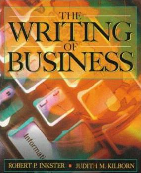 Paperback The Writing of Business Book