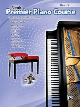Paperback Premier Piano Course Duet, Bk 3 Book
