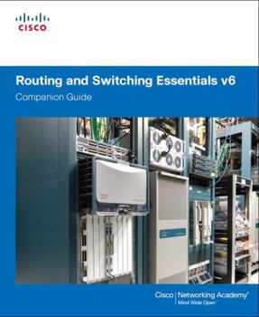 Hardcover Routing and Switching Essentials V6 Companion Guide Book