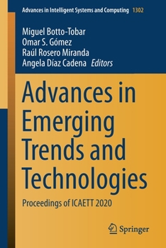 Paperback Advances in Emerging Trends and Technologies: Proceedings of Icaett 2020 Book