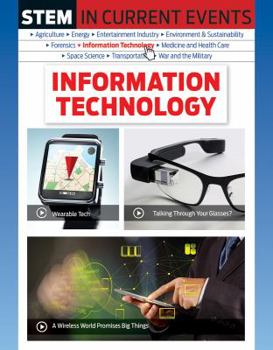 Hardcover Stem in Current Events: Information Technology Book